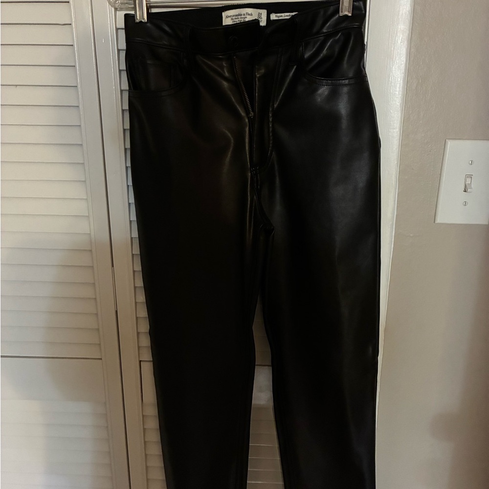 Abercrombie & Fitch Vegan Leather Pants